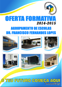 Oferta Formativa 2014/2015 - Estudar no AEFFL - 15 de maio